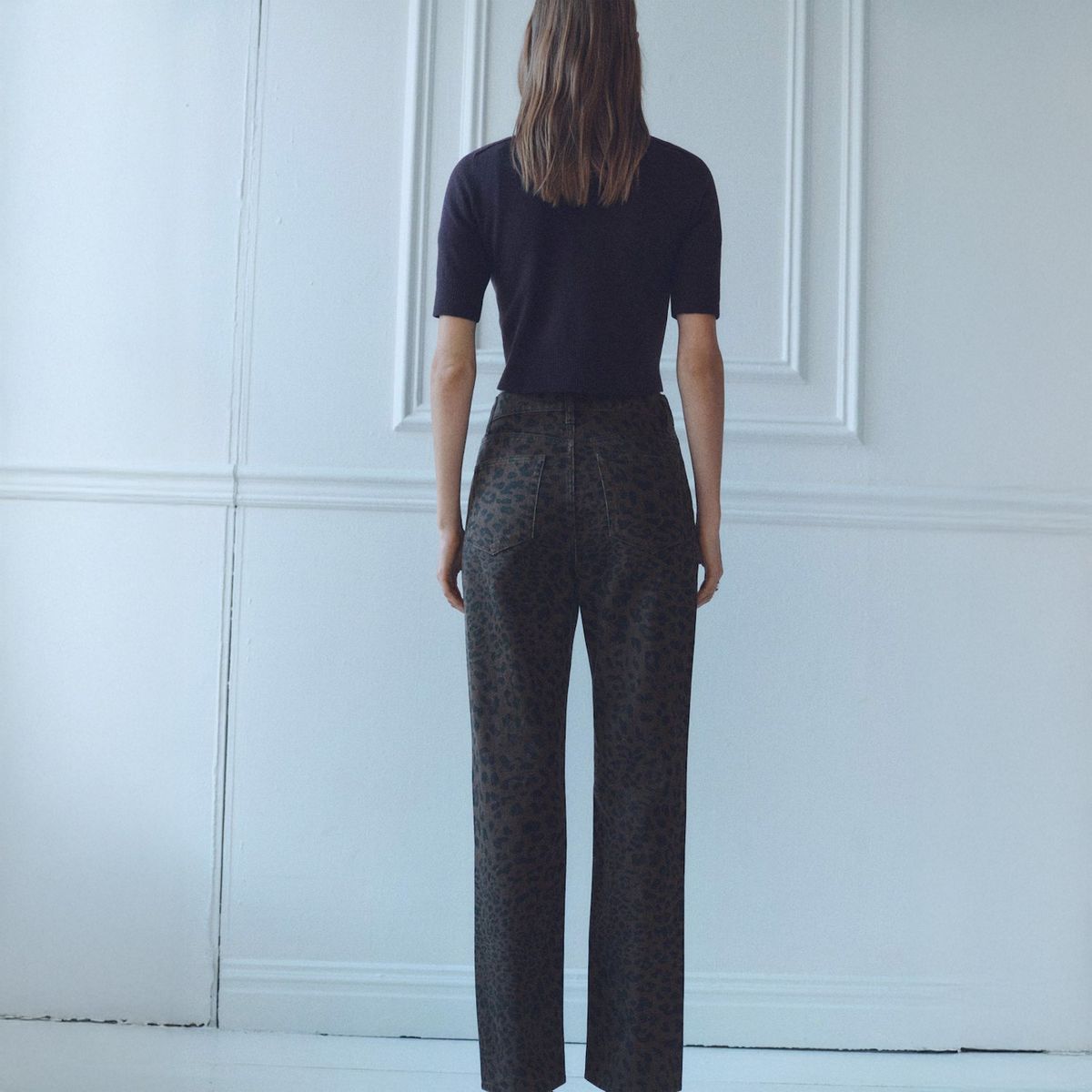 MANGO - Jeans Wide Leg Tiro Medio Mujer Mango