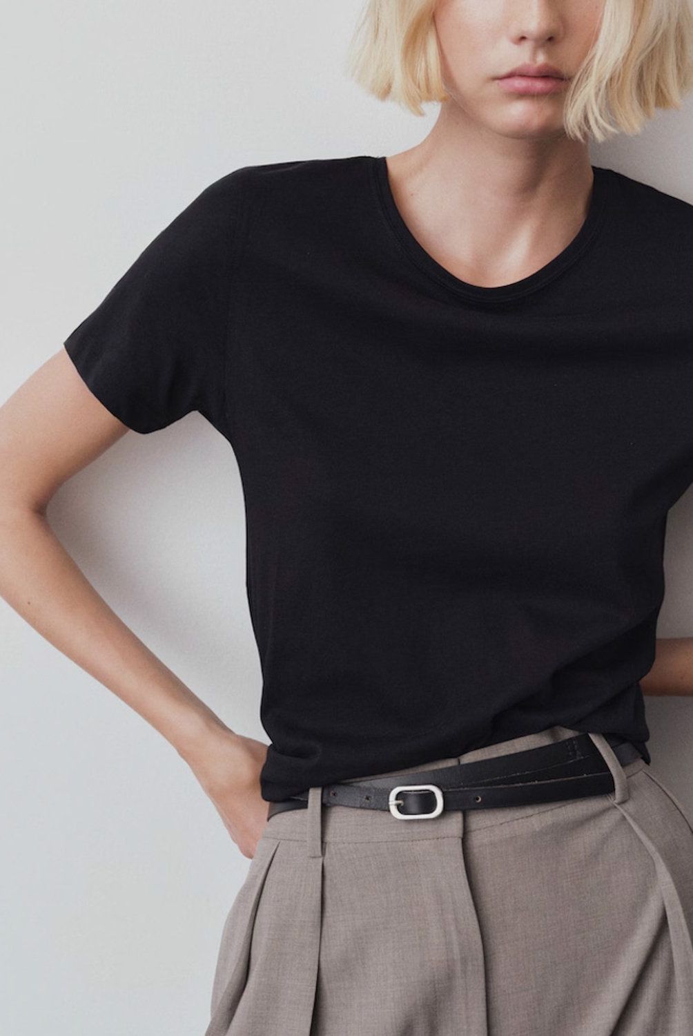 MANGO - Polera Algodón Manga Corta Mujer Mango