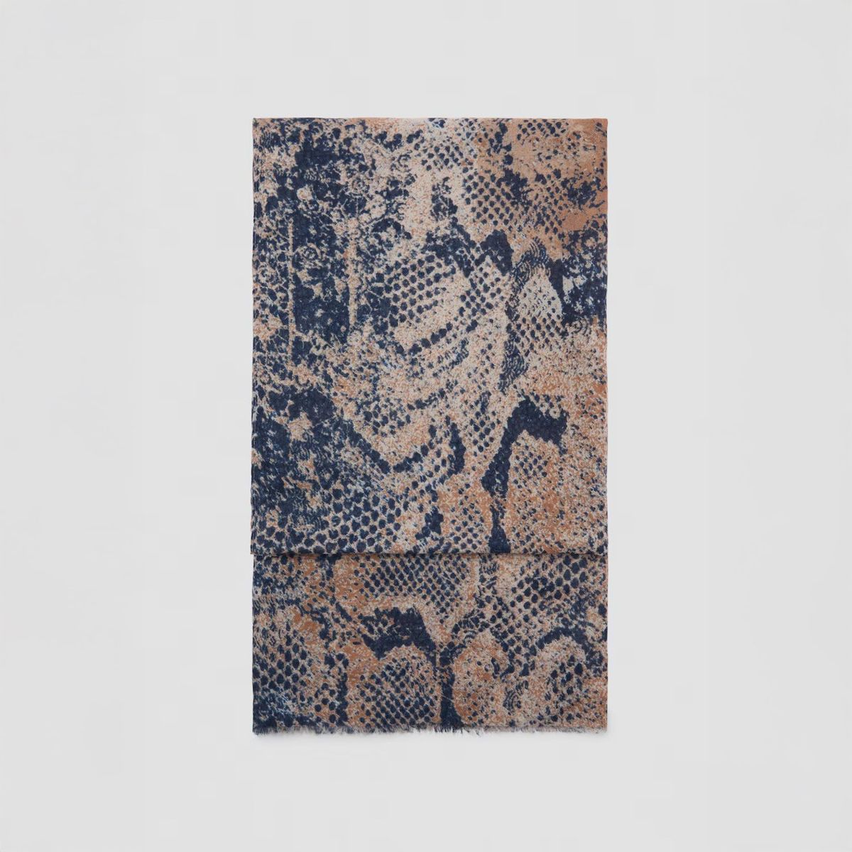 MANGO - Fular Estampado Animal Print Mujer Mango