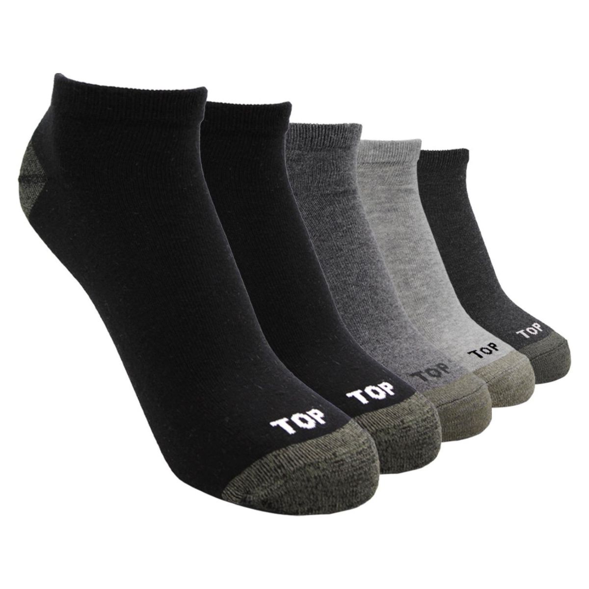 TOP - Pack De 5 Calcetines Casuales Hombre Top