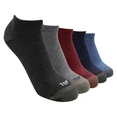 TOP - Pack De 5 Calcetines Casuales Hombre