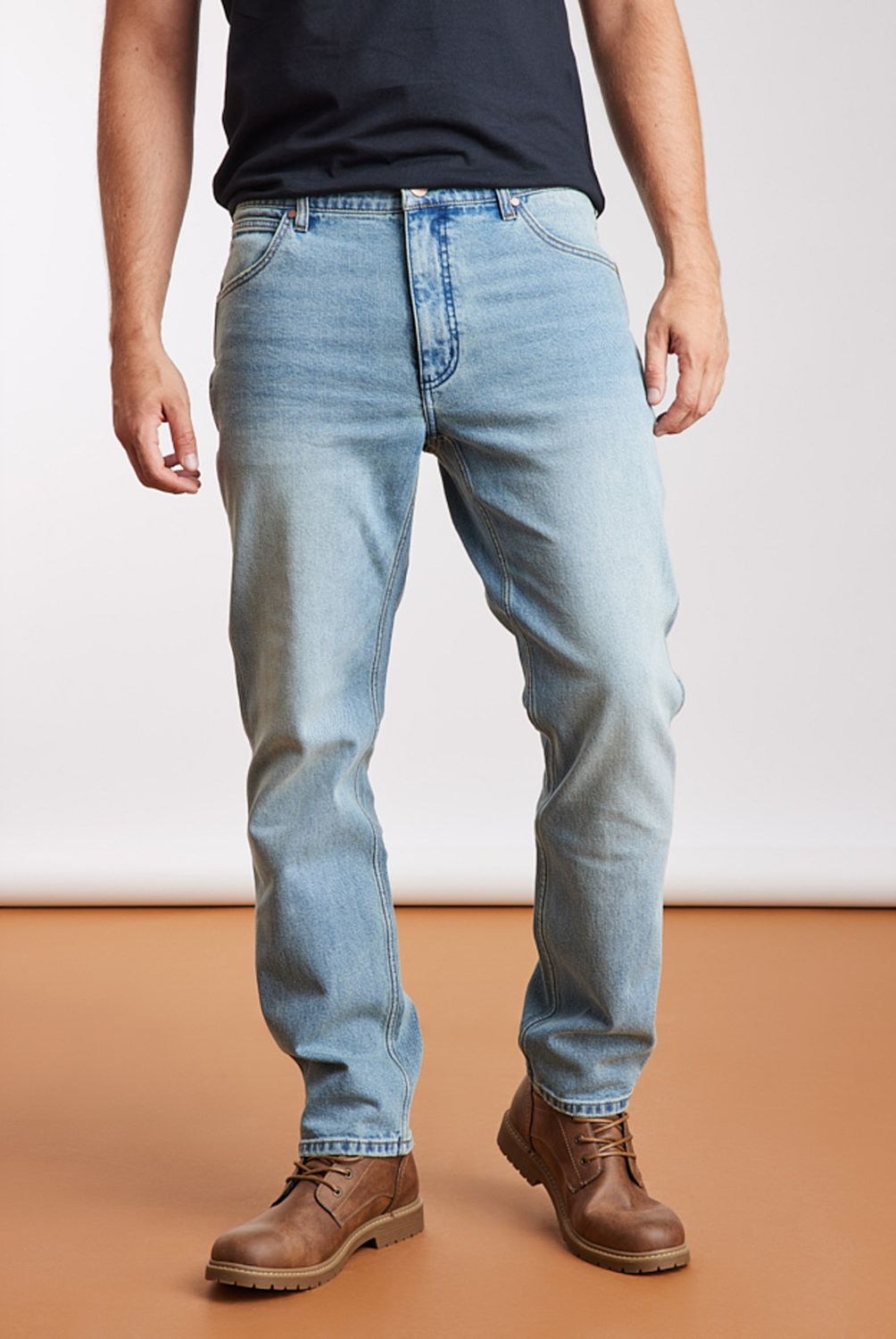 WRANGLER - Jeans Algodón Regular Hombre Wrangler