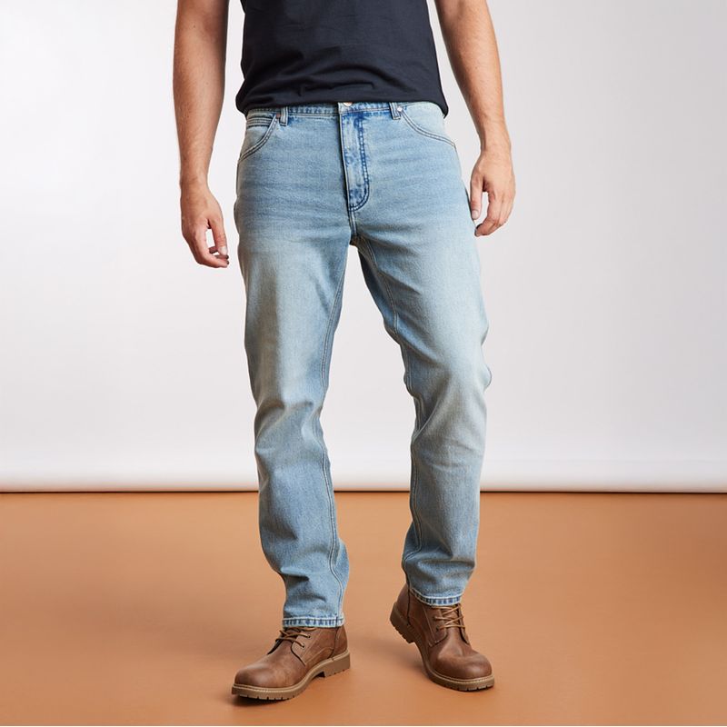 WRANGLER - Jeans Algodón Regular Hombre Wrangler