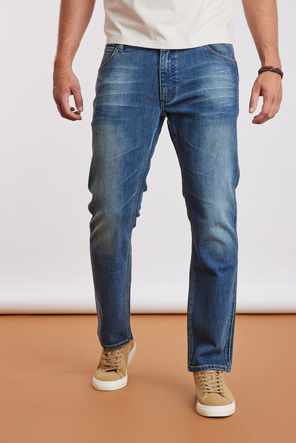 WRANGLER - Jeans Algodón Regular Hombre Wrangler