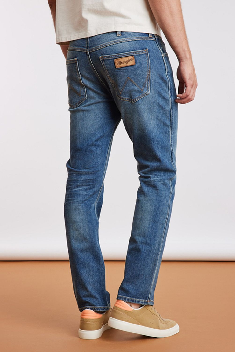 WRANGLER - Jeans Algodón Regular Hombre Wrangler
