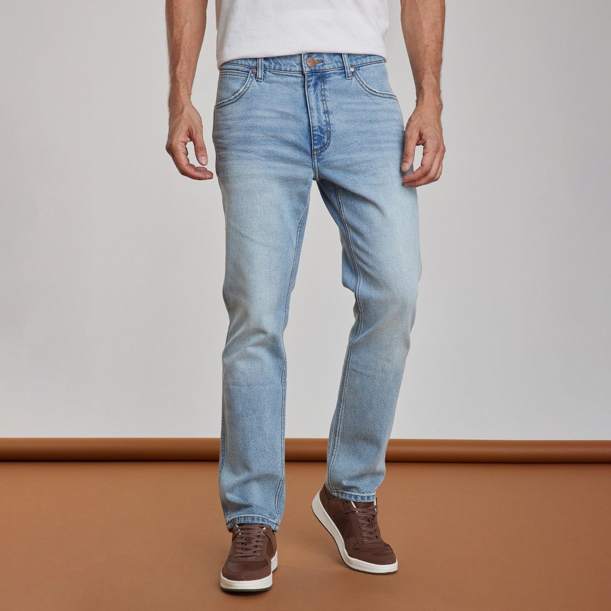 WRANGLER - Jeans Algodón Regular Hombre Wrangler