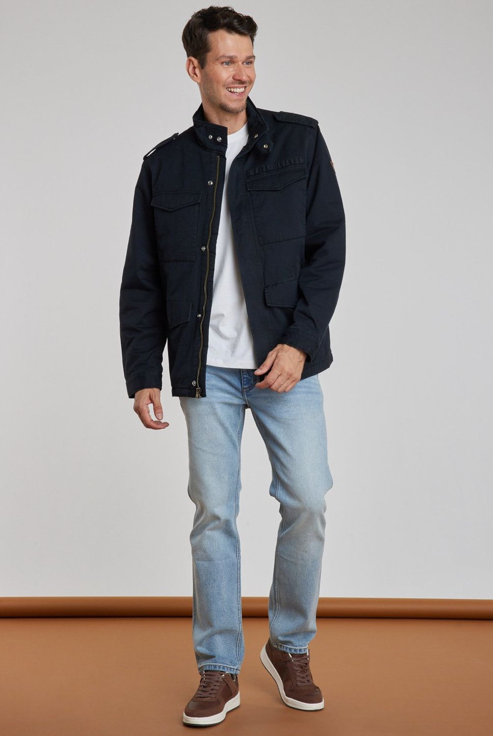 WRANGLER - Jeans Algodón Regular Hombre Wrangler