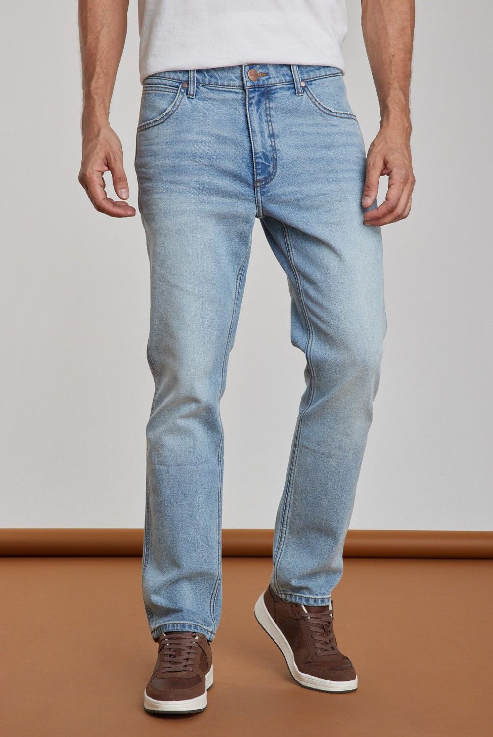 WRANGLER - Jeans Algodón Regular Hombre Wrangler