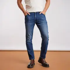 WRANGLER - Jeans Algodón Regular Hombre