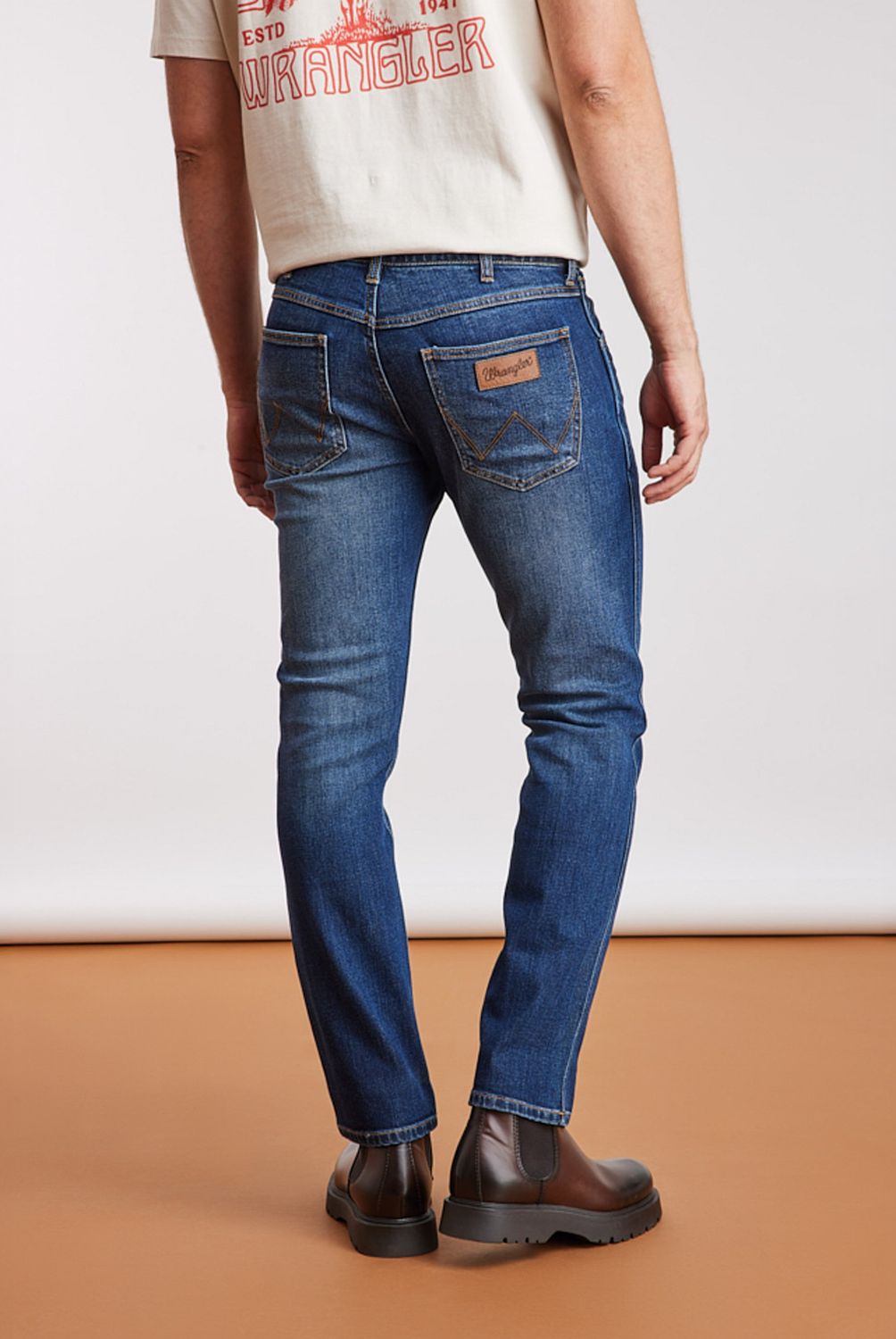 WRANGLER - Jeans Algodón Regular Hombre Wrangler