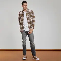 WRANGLER - Jeans Slim Fit Algodón Hombre