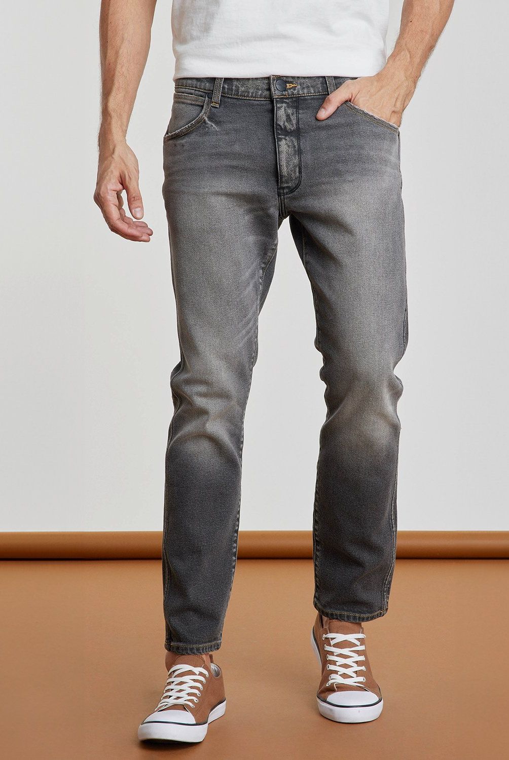 WRANGLER - Jeans Slim Fit Algodón Hombre Wrangler
