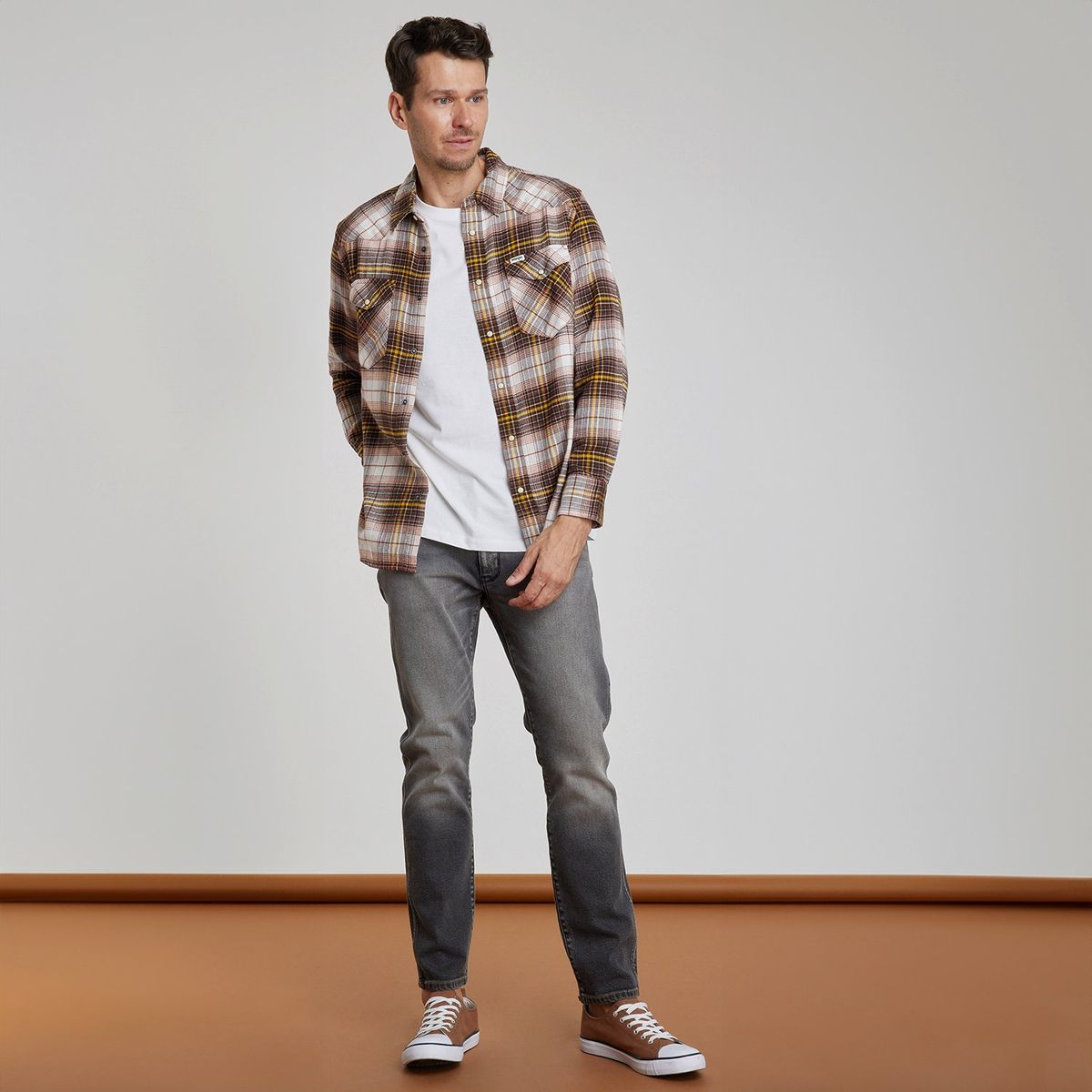 WRANGLER - Jeans Slim Fit Algodón Hombre Wrangler