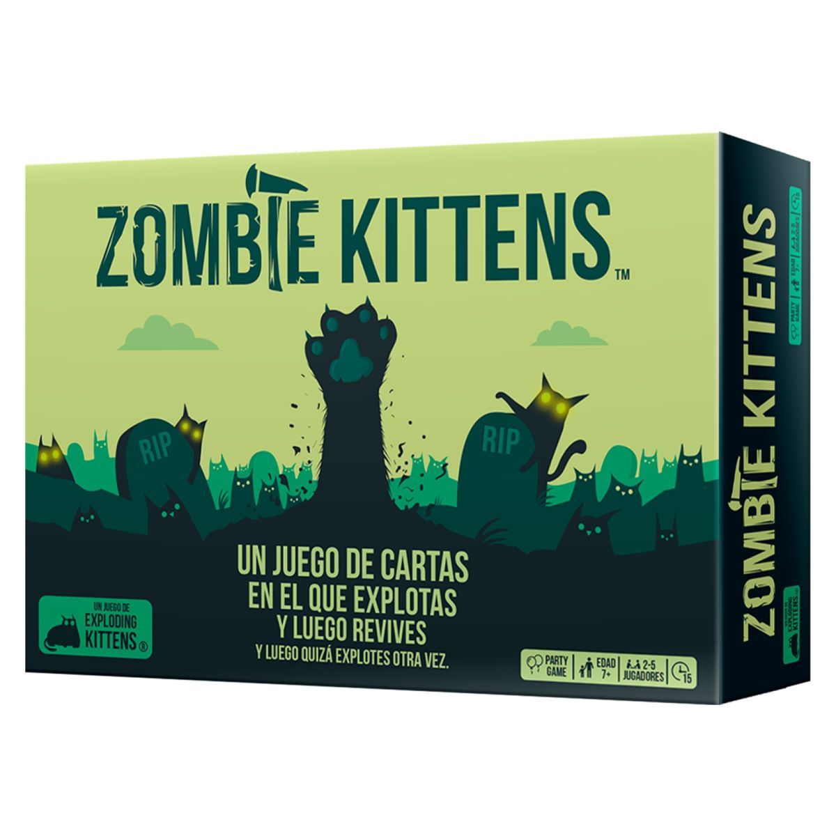 ASMODEE - Juego de Mesa Zombie Kittens