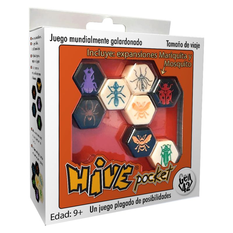 ASMODEE - Hive Pocket Nueva Edición Asmodee