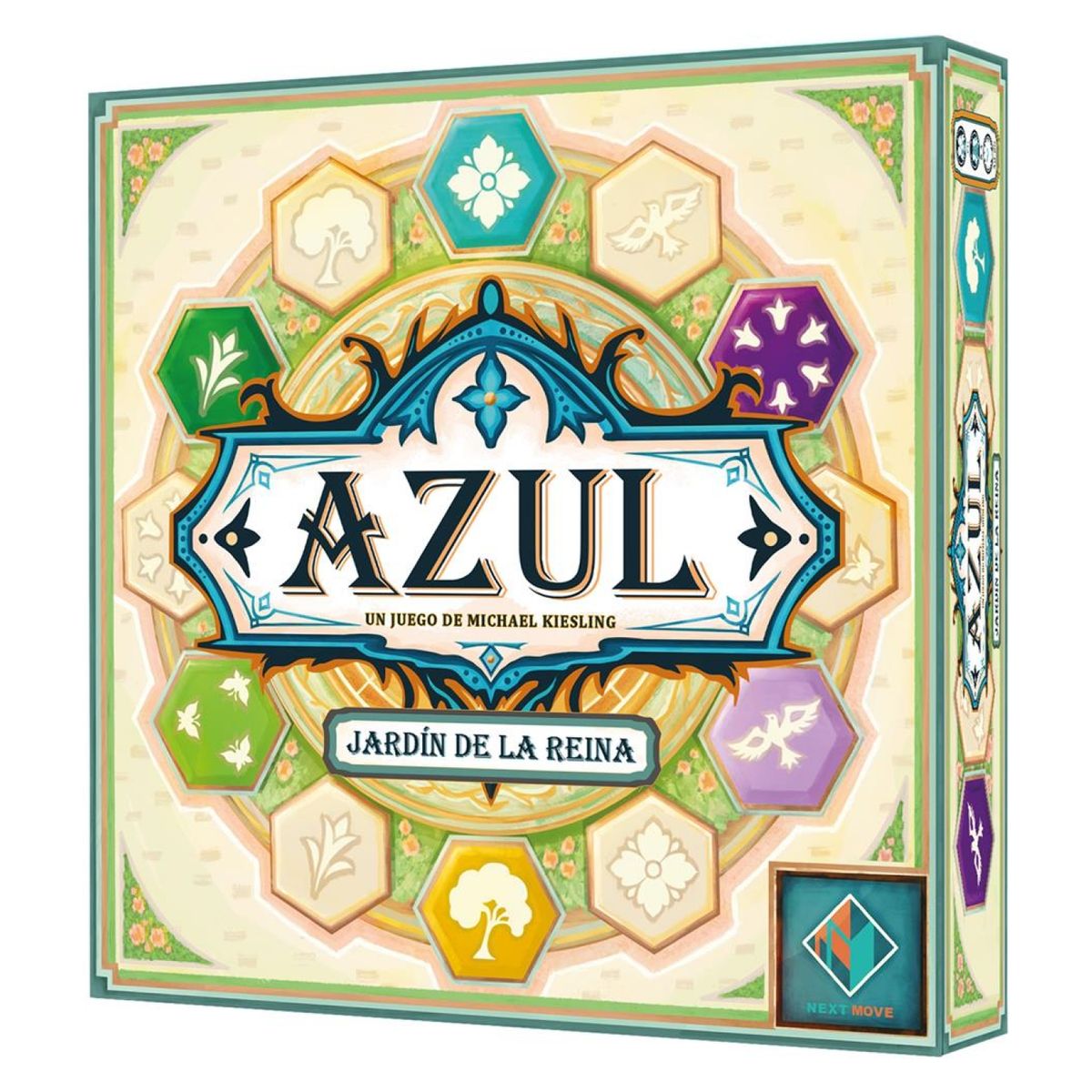 ASMODEE - Juego de Mesa Azul Jardín De La Reina