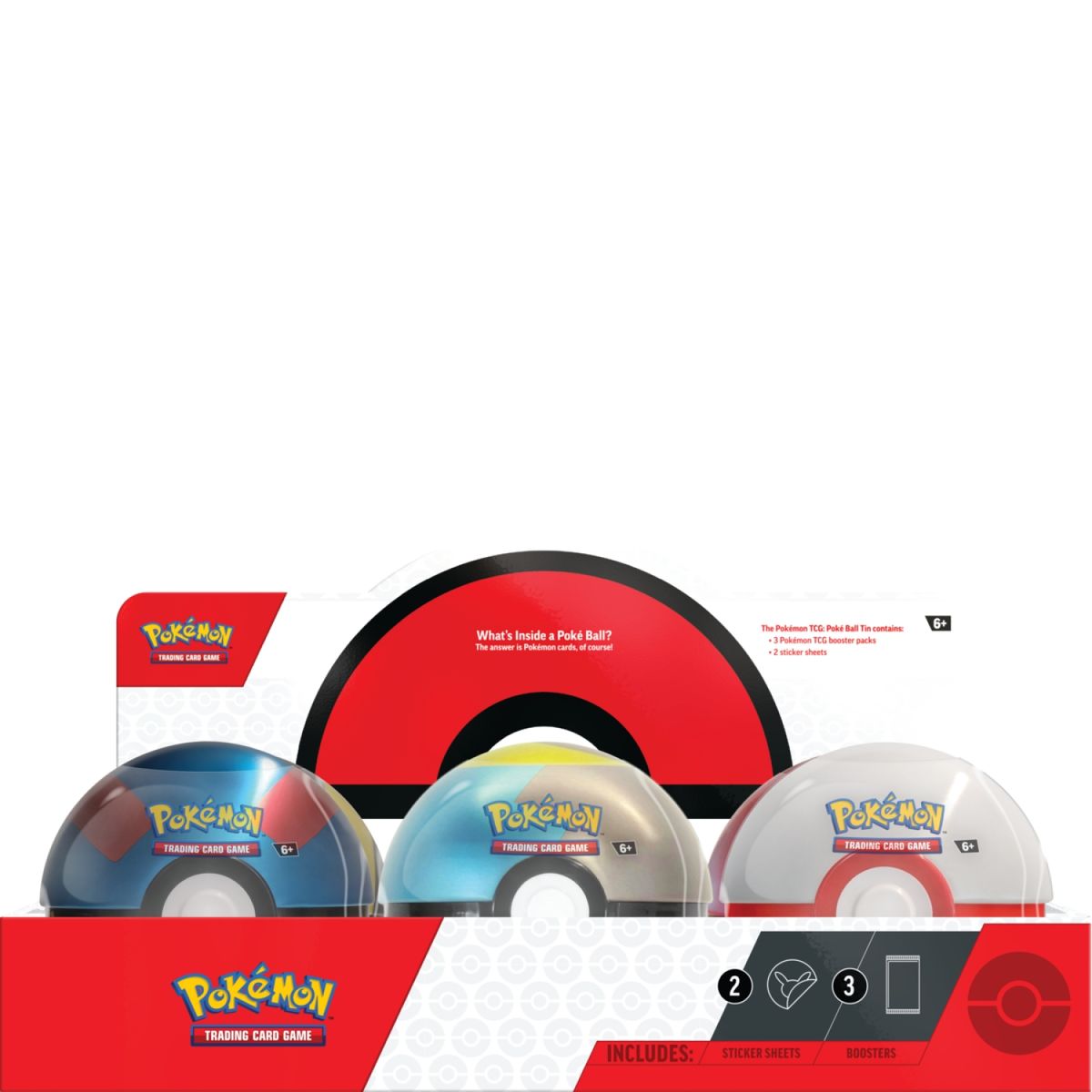 POKEMON - Tcg Cartas Pokemon Poke Ball Tin (Q4 2024) Español