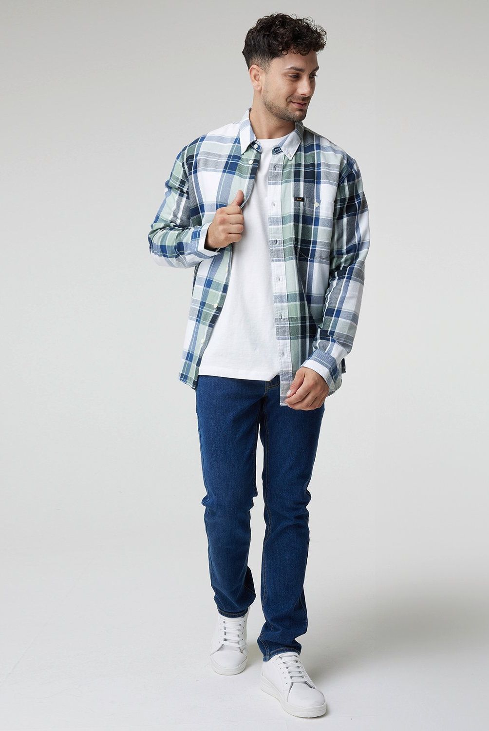LEE - Jeans Slim Fit Algodón Hombre Lee