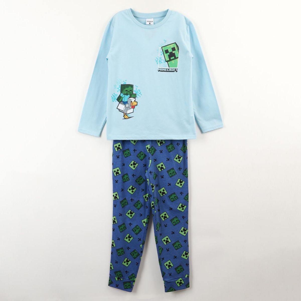 MINECRAFT - Pijama Niño Algodón Minecraft