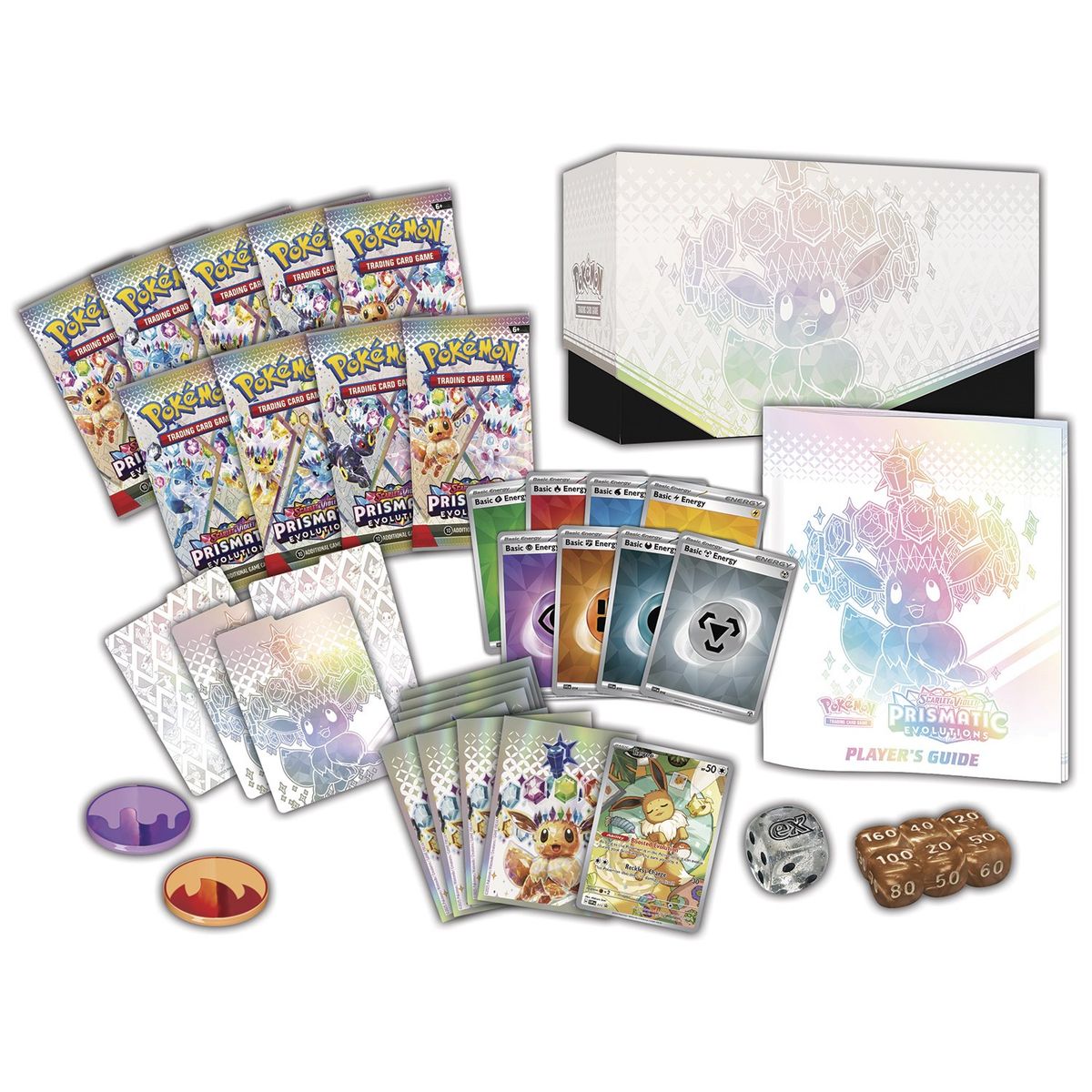 POKEMON - Tcg Cartas Pokemon Prismatic Evolutions Elite Trainer Box Español