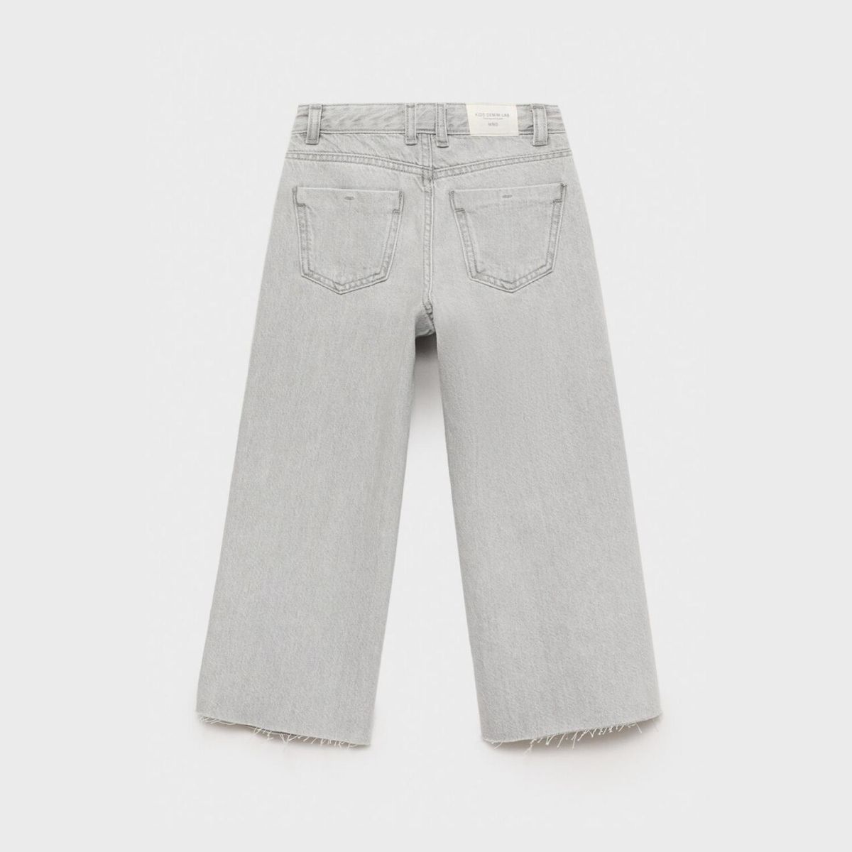 MANGO KIDS - Jeans Culotte Bajo Deshilachado Niña Mango Kids