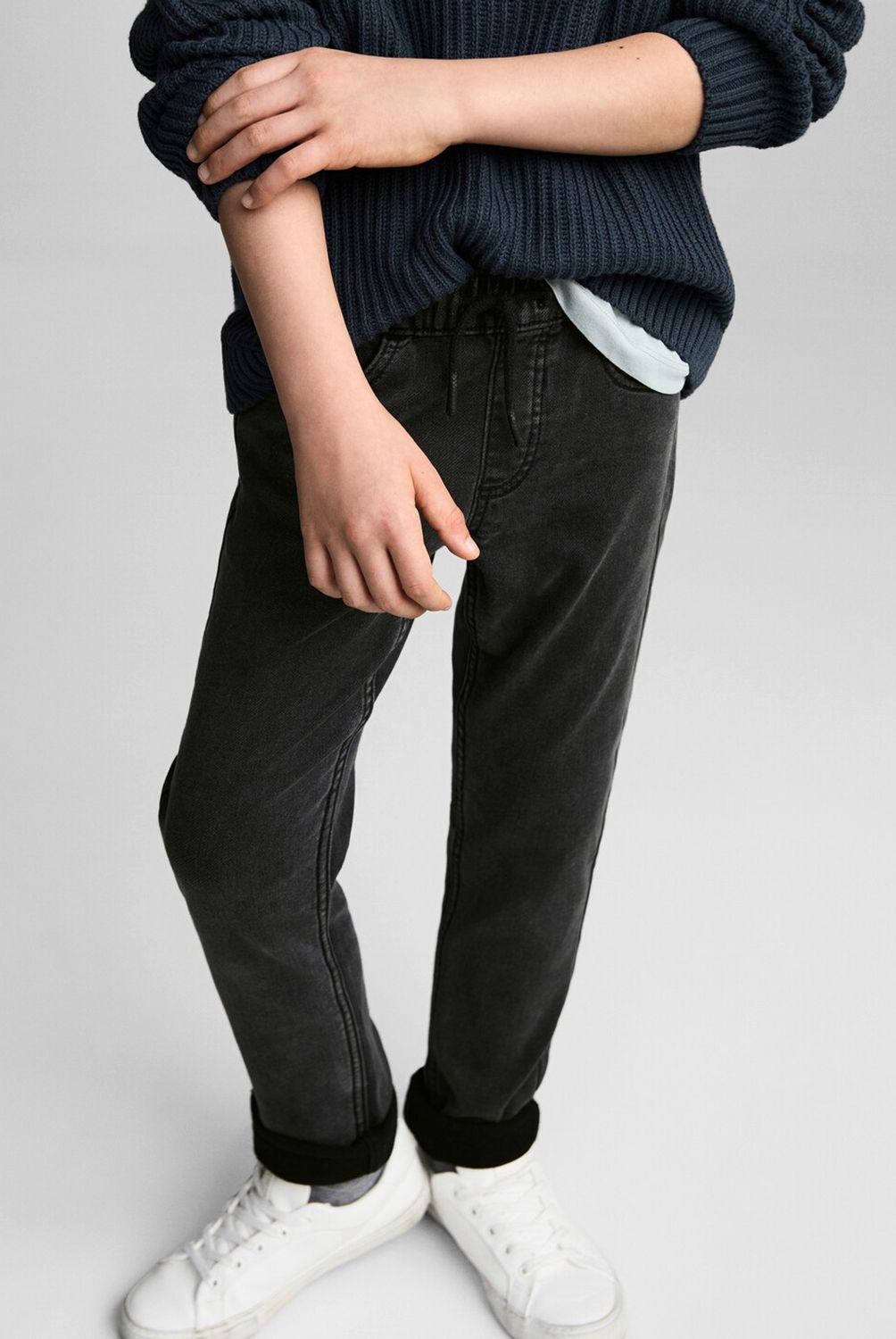 MANGO KIDS - Jeans Cintura Elástica Niño Mango Kids
