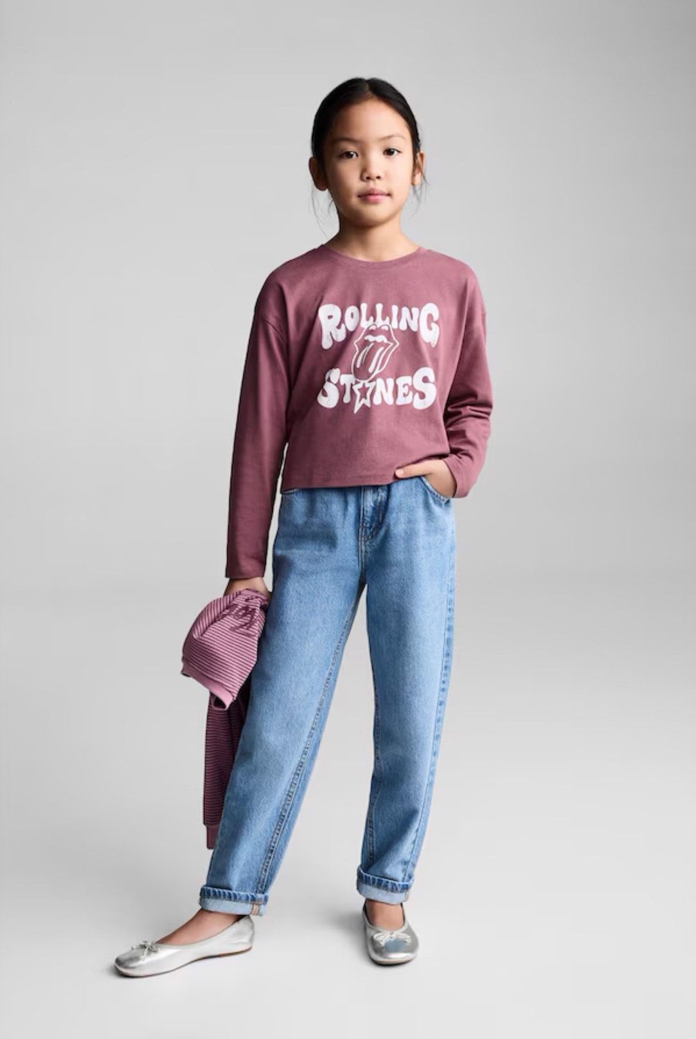MANGO KIDS - Polera The Rolling Stones Niña Mango Kids