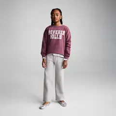 MANGO KIDS - Polerón Mensaje Estampado Niña