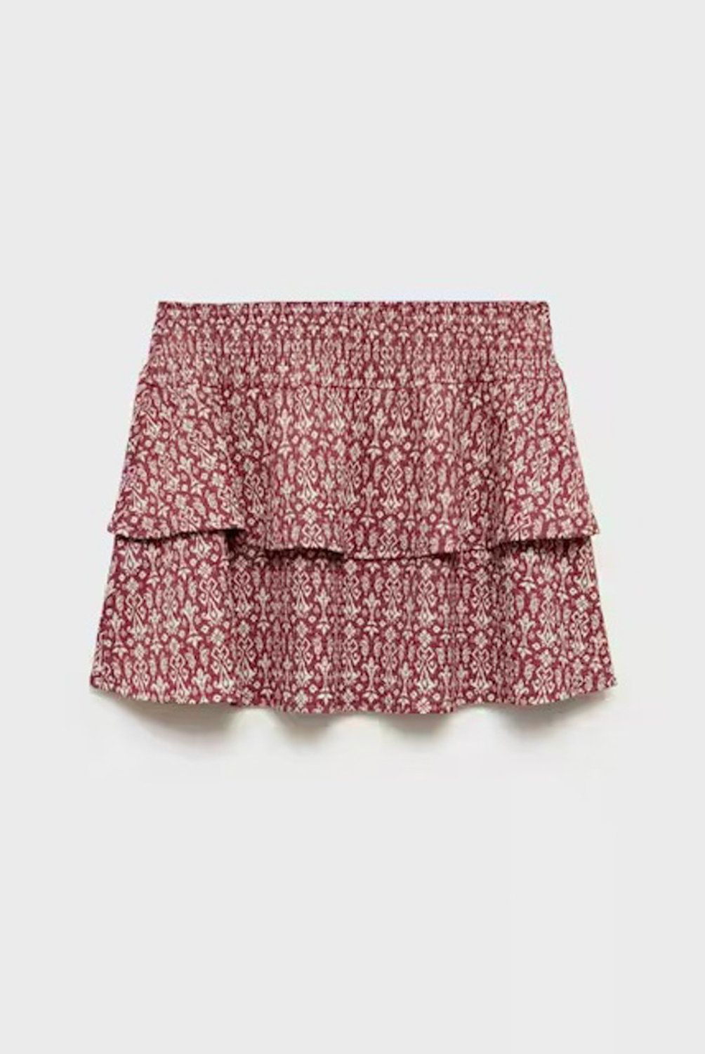 MANGO KIDS - Falda Estampada Volantes Niña Mango Kids