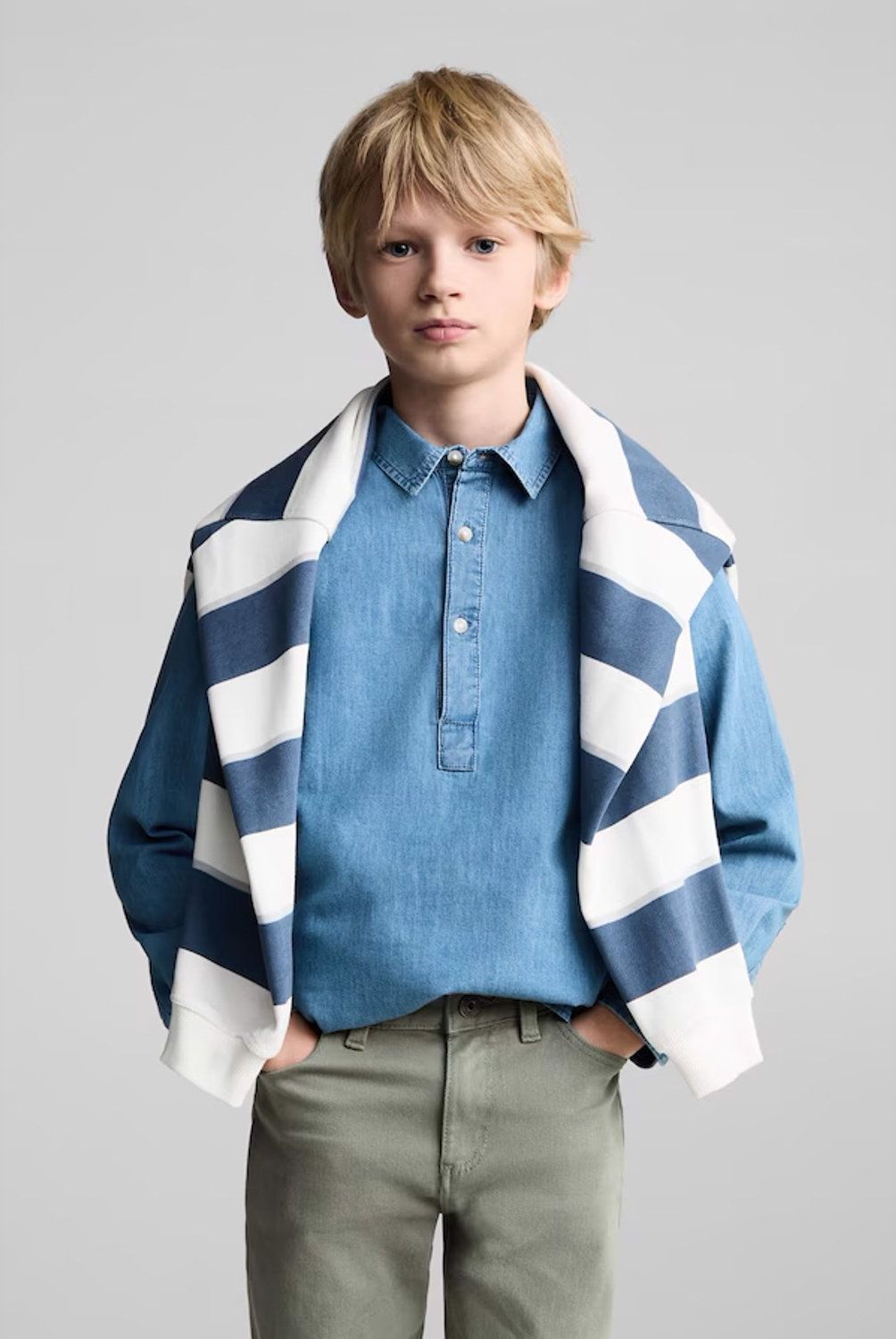 MANGO KIDS - Pantalón Recto Niño Mango Kids