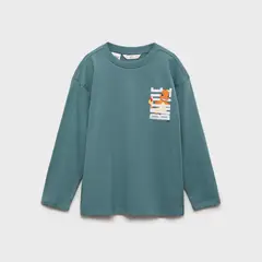 MANGO KIDS - Polera Pokemón Niño