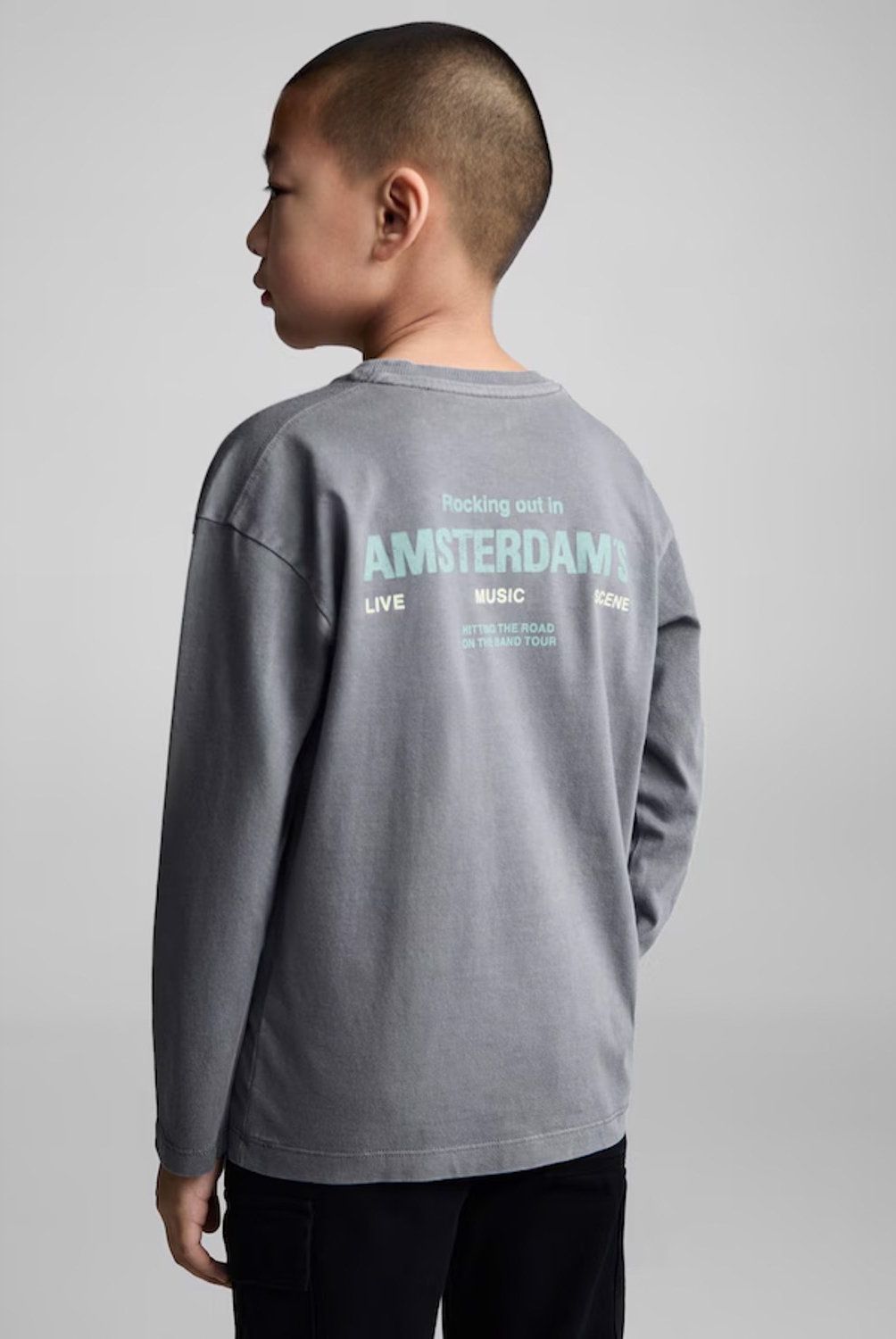 MANGO KIDS - Polera Algodón Estampada Niño Mango Kids