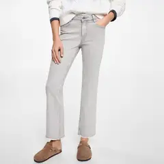 MANGO TEEN - Jeans Flare Crop Mujer