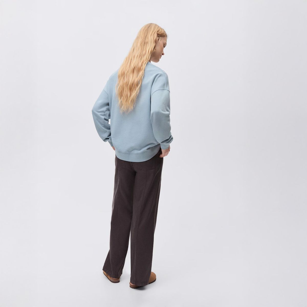 MANGO TEEN - Polerón Algodón Estampada Mujer Mango Teen