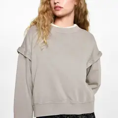 MANGO TEEN - Polerón Costura Hombro Mujer
