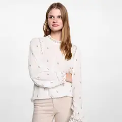 MANGO TEEN - Blusa Bordada Mujer