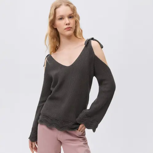 MANGO TEEN - Sweater Cut Out Mujer