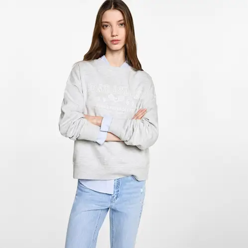 MANGO TEEN - Polerón Algodón Estampada Mujer