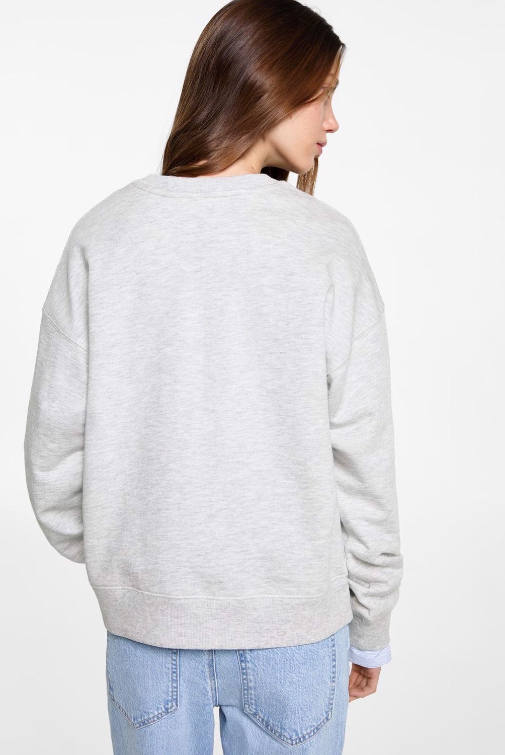 MANGO TEEN - Polerón Algodón Estampada Mujer Mango Teen