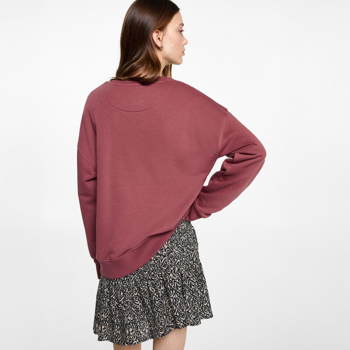 MANGO TEEN - Polerón Mensaje Mujer Mango Teen