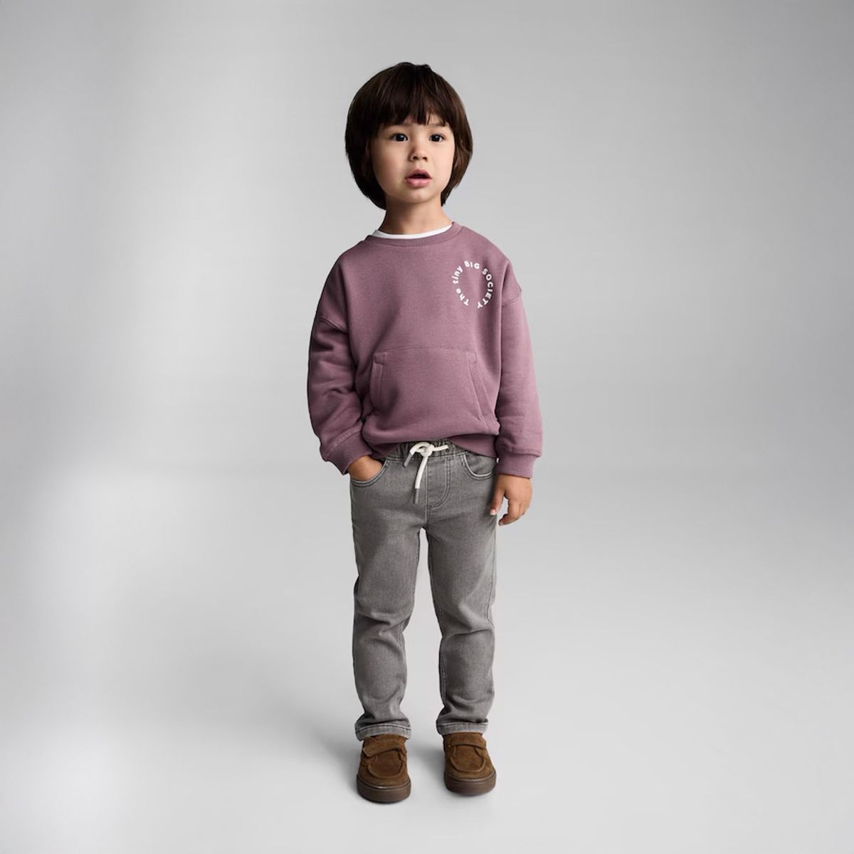 MANGO KIDS - Jeans Cintura Elástica Cordón Bebé Niño Mango Kids