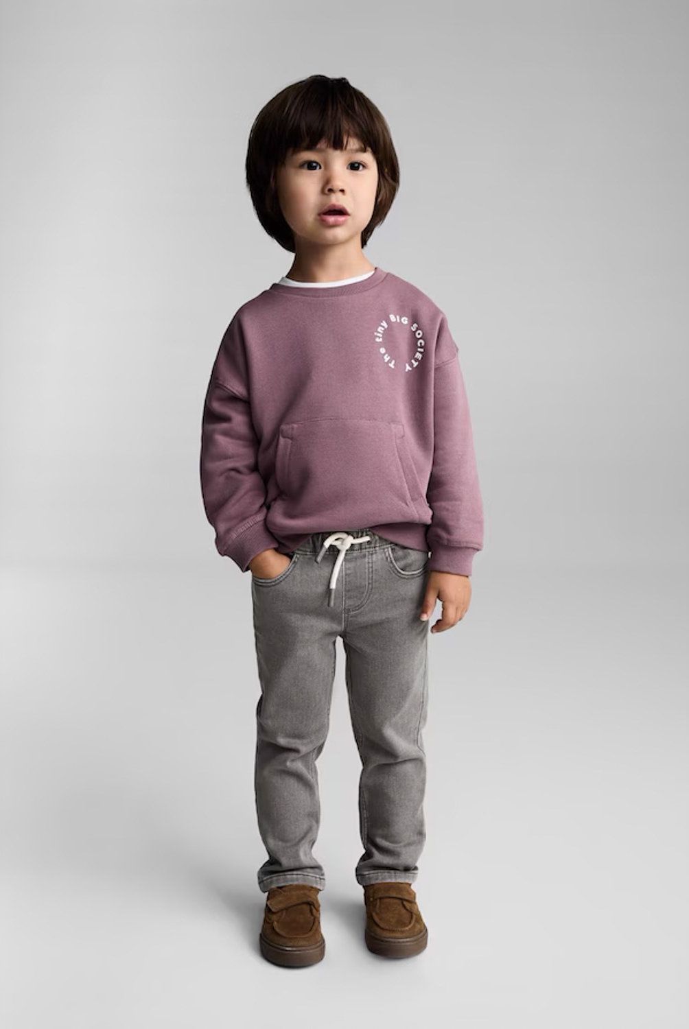 MANGO KIDS - Jeans Cintura Elástica Cordón Bebé Niño Mango Kids