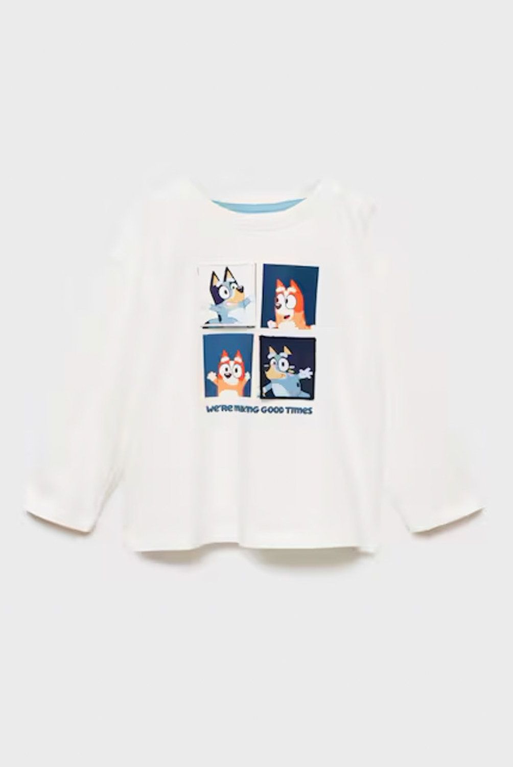 MANGO KIDS - Polera Estampada Bluey Bebé Niño Mango Kids