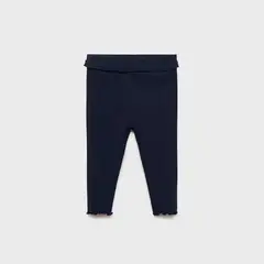 MANGO KIDS - Leggings Canalé Algodón Bebé Niña