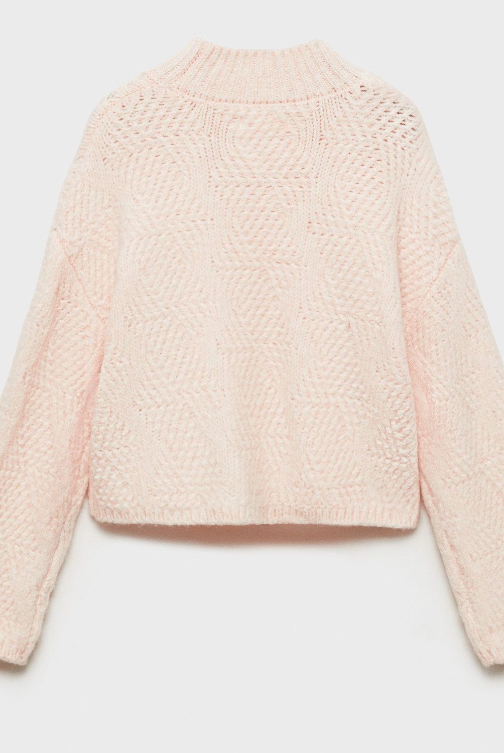 MANGO KIDS - Sweater Punto Cuello Perkins Niña Mango Kids