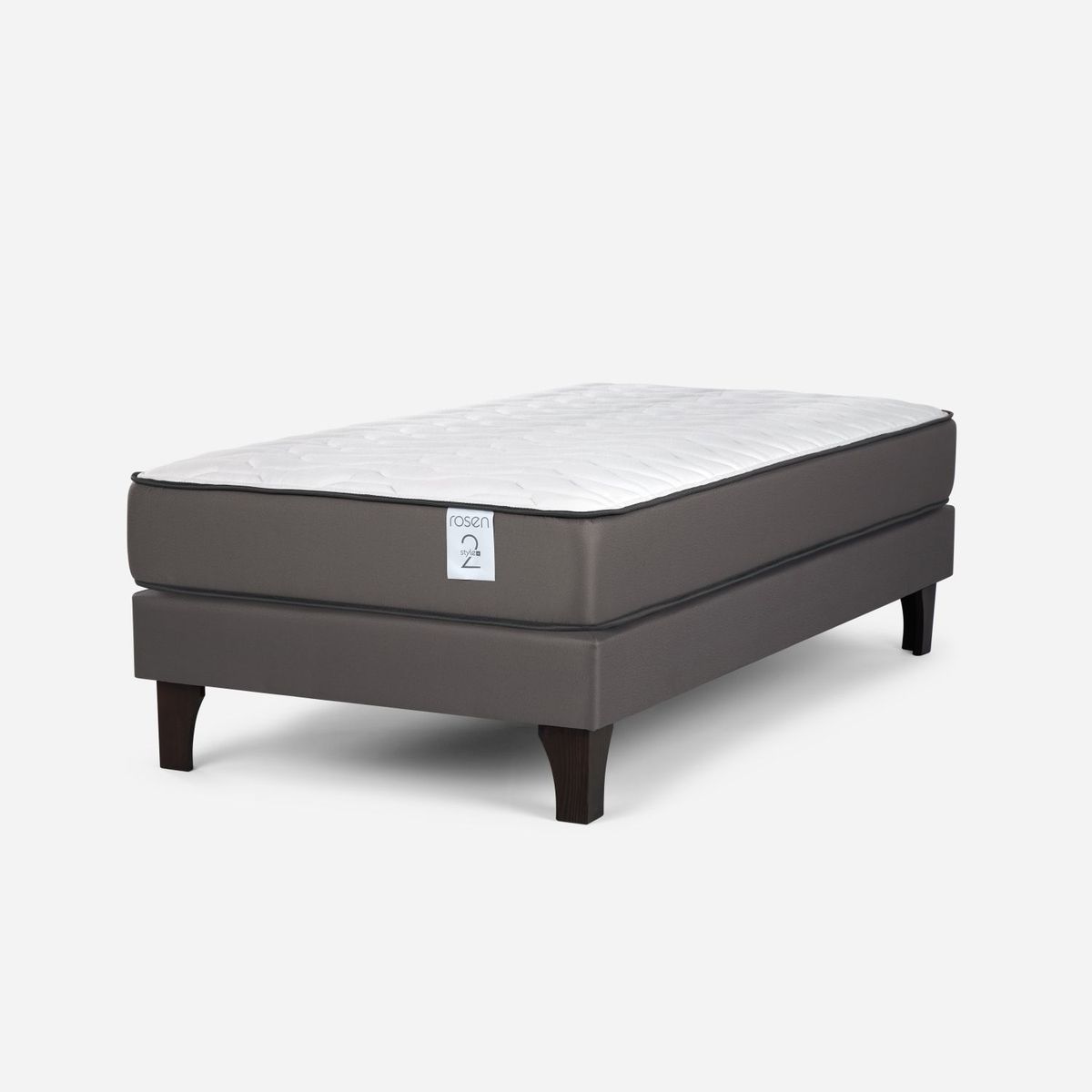 ROSEN - Cama Europea New Style 1.5 Plazas X 2.00Mt Rosen