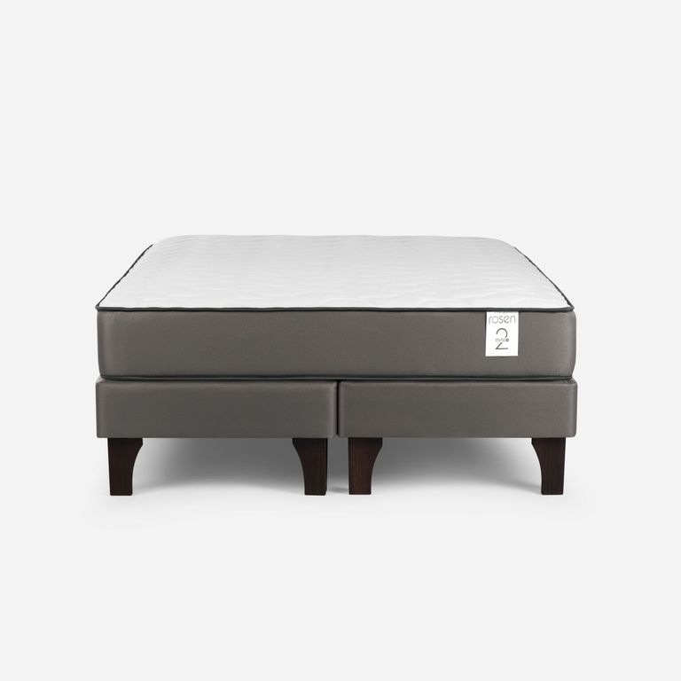 ROSEN Cama Europea New Style 2 Plus 2 Plazas X 2.00Mt Base Dividida