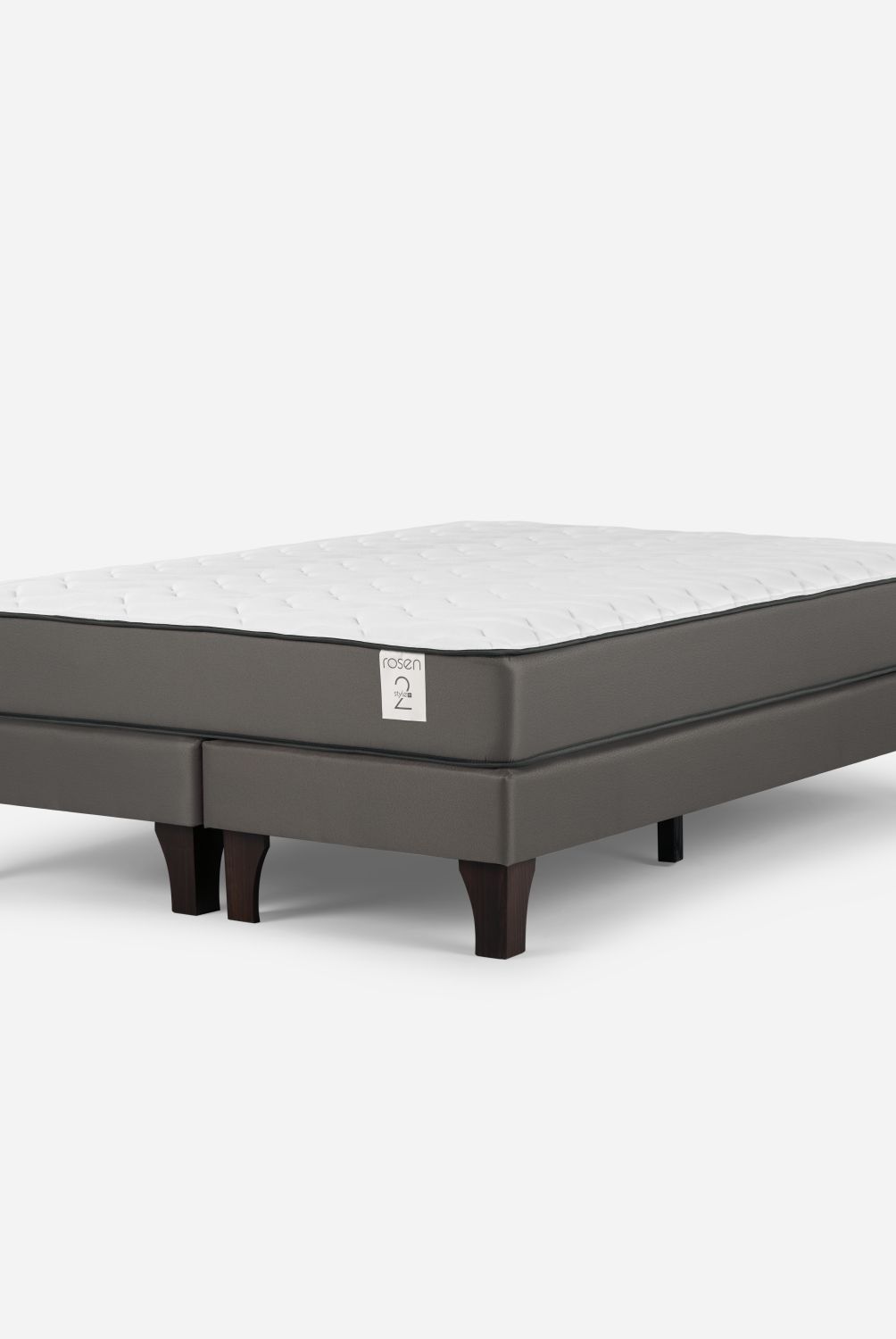 ROSEN - Cama Europea New Style 2 2 Plazas X 2.00Mt Base Dividida Rosen