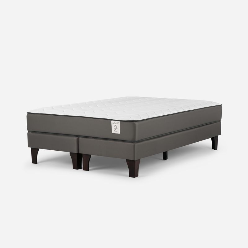 ROSEN - Cama Europea New Style 2 2 Plazas X 2.00Mt Base Dividida Rosen