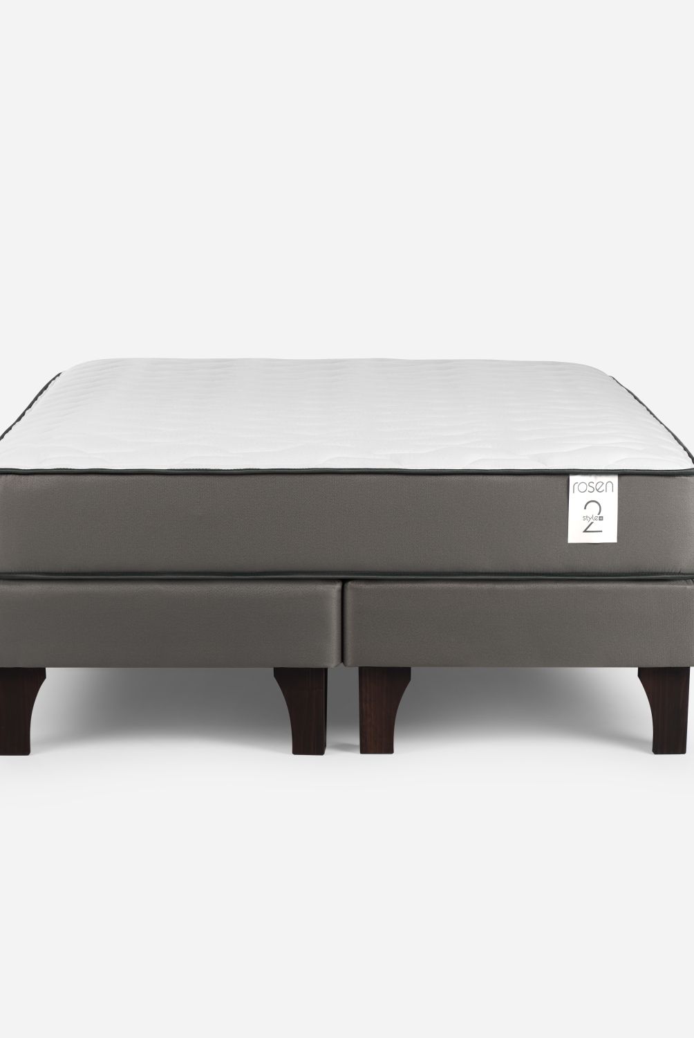 ROSEN - Cama Europea New Style 2 2 Plazas X 2.00Mt Base Dividida Rosen